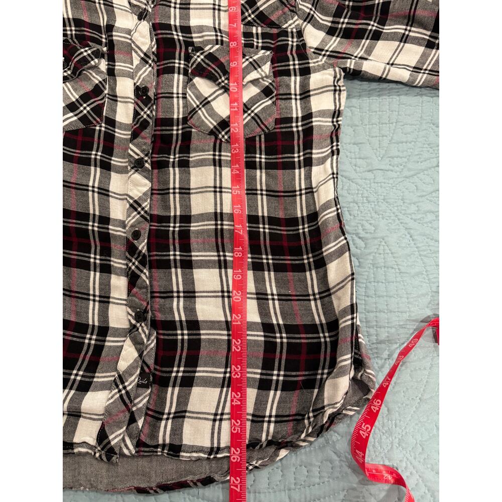 Rails Black and Red Plaid Size M - Picture 11 of 12